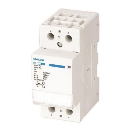 Eurolamp Ρελε Ράγας 2Χ63Α 2No 24V Ac Gacia