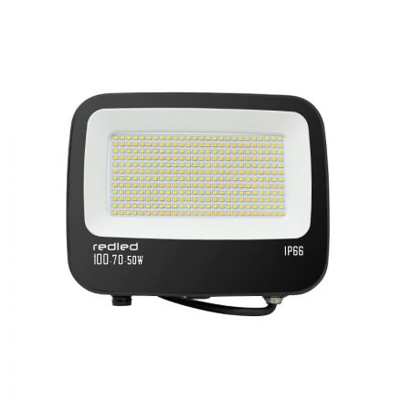 Προβολέας LED Με Επιλογή 50W-70W-100W Combi Advanced 3CCT Μαύρος IP66