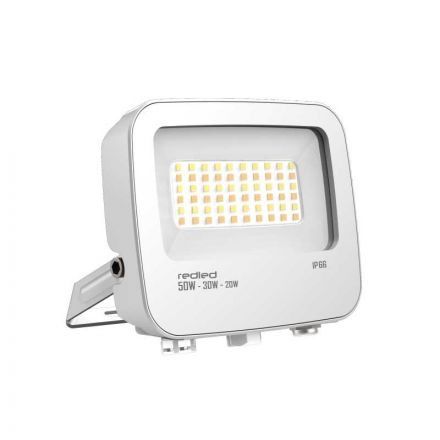 Προβολέας LED Με Επιλογή 20W-30W-50W Combi Advanced 3CCT Λευκός IP66