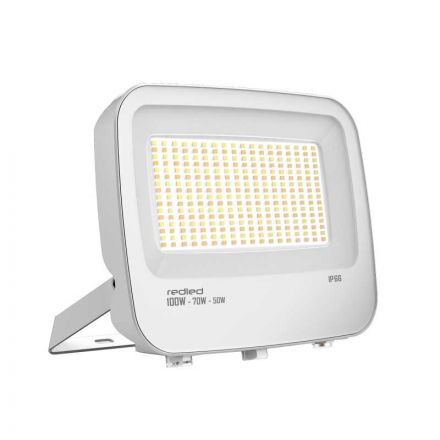 Προβολέας LED Με Επιλογή 50W-70W-100W Combi Advanced 3CCT Λευκός IP66