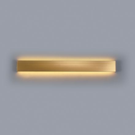 InLight Επιτοίχιο φωτιστικό από χρυσαφί μέταλλο (43013-GL)