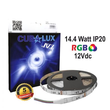 CUBALUX Jazz light RGB Ταινία LED 14.4W/m 12V IP20 5m
