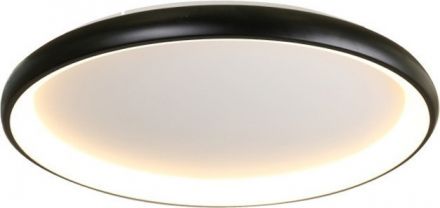 ACA Φωτιστικό Οροφής Πλαφονιέρα LED 100W Μεταλλικό D81XH8,5CM