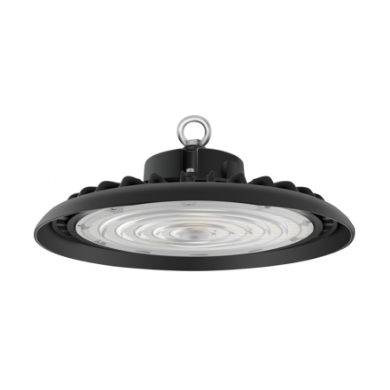 ACA Καμπάνα LED Astrek Highbay 100W 5000K 1-10V Dim IP65 Αλουμίνιο Μαύρη