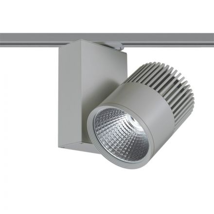 ACA LED Spot Ράγας 30W 3000K 2-Wires 36° 2200Lm 230V Γκρι