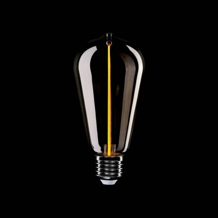 Creative Cables Λάμπα Φιμέ Διακοσμητική LED Αχλάδι Μαγνητικού Νήματος St64 2.2W 60Lm E27 1800K
