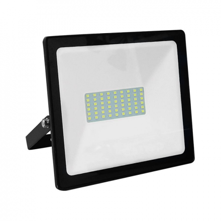 ACA Προβολέας LED SMD 50W 3000K 4000Lm 230V Μαύρος IP66