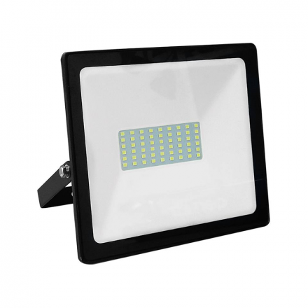 ACA Προβολέας LED SMD 50W Μπλε 230V Μαύρος IP66